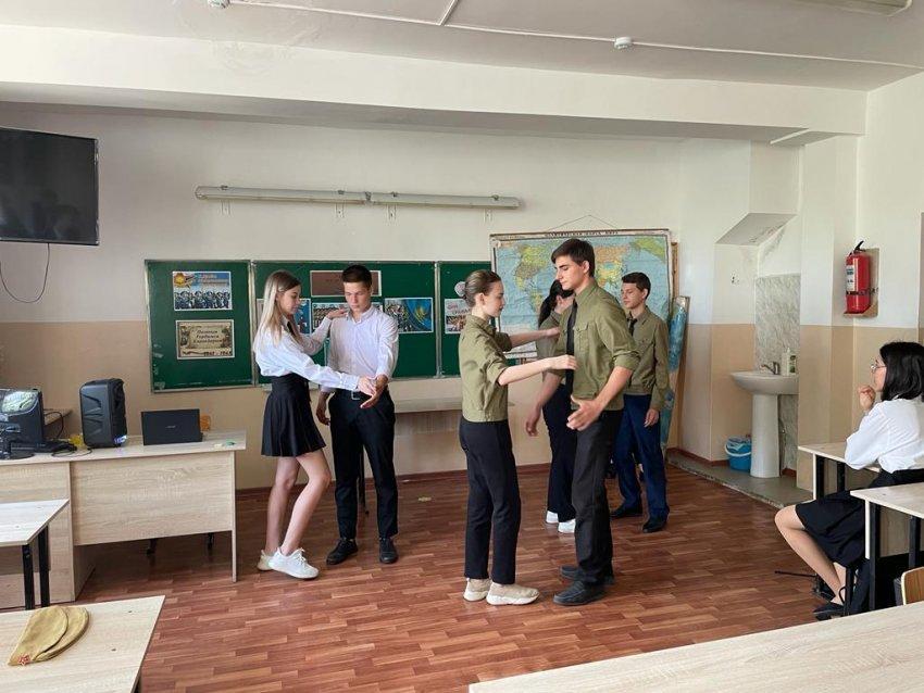 Урок мужества в 10 А классе